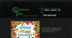 Desktop Screenshot of carolinasturf.com