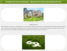 Tablet Screenshot of carolinasturf.com